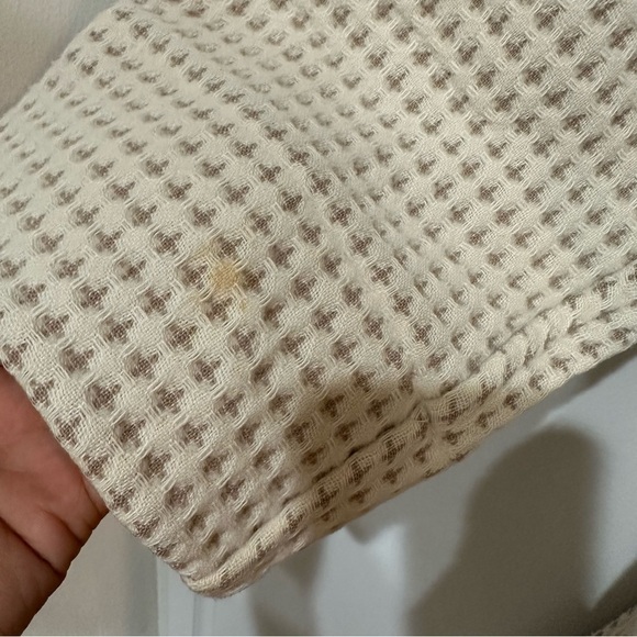 Daniel Hanson Wool Silk Blend robe  in neutral size M - Picture 4 of 12